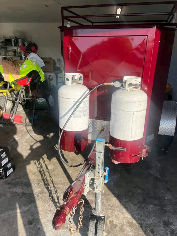 2021 Used Corn Roaster Trailer - Image 3
